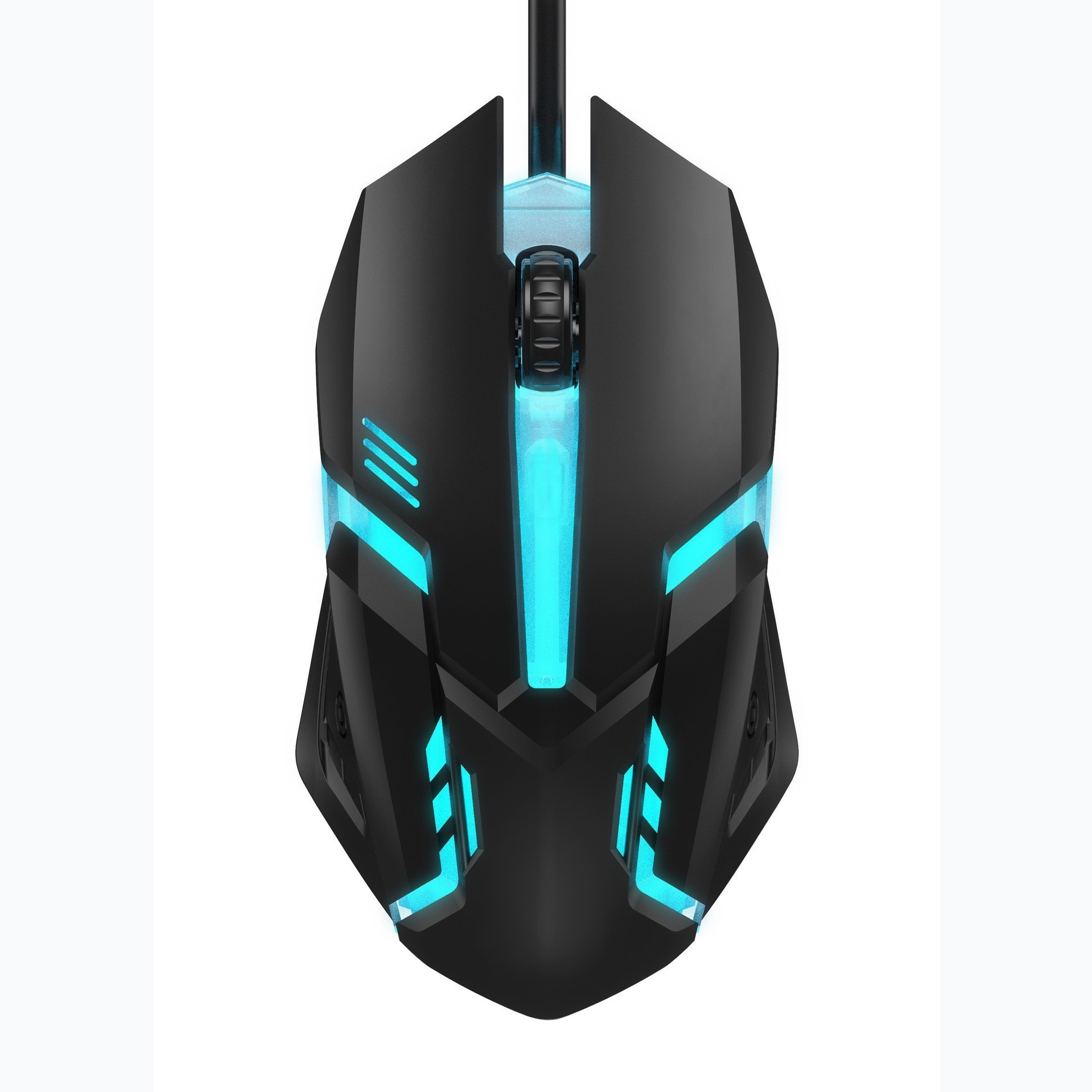 Gaming Hand Accessories - Nexusclick RGB 라이트 USB 유선 마우스,