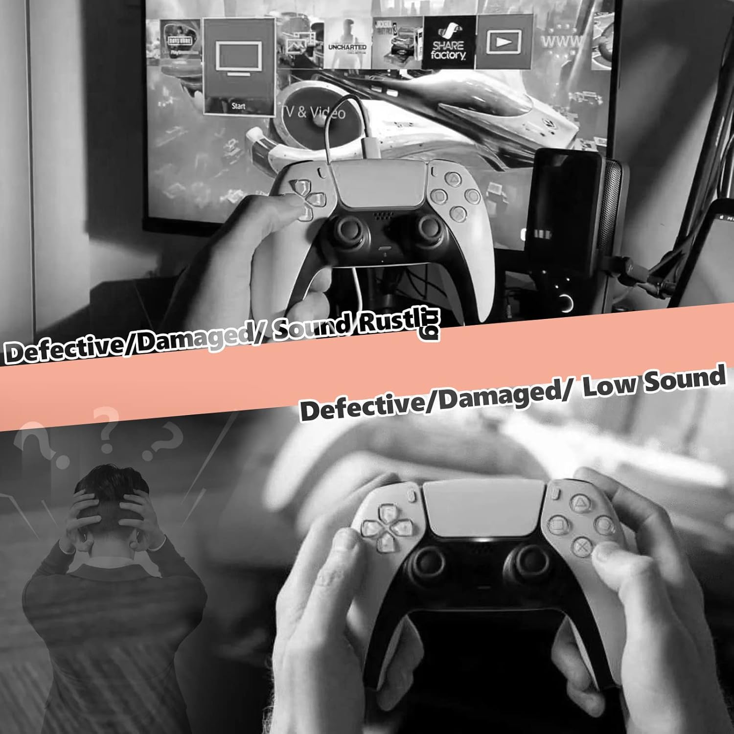 PS5 V1 V2 V3 무선 컨트롤러용 마이크 플렉스  - Gaming Accessories Kit 리뷰 및 가격