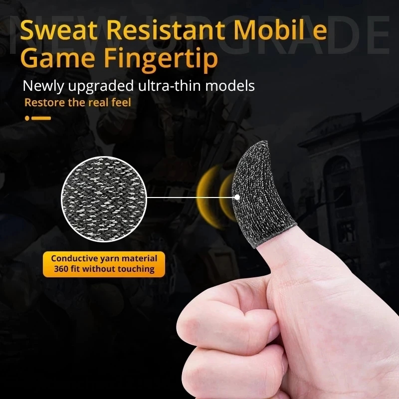 게임용 손가락 슬리브 PUBG 게임용 통기성 손가락 끝 - Gaming Accessories Phone 리뷰 및 가격