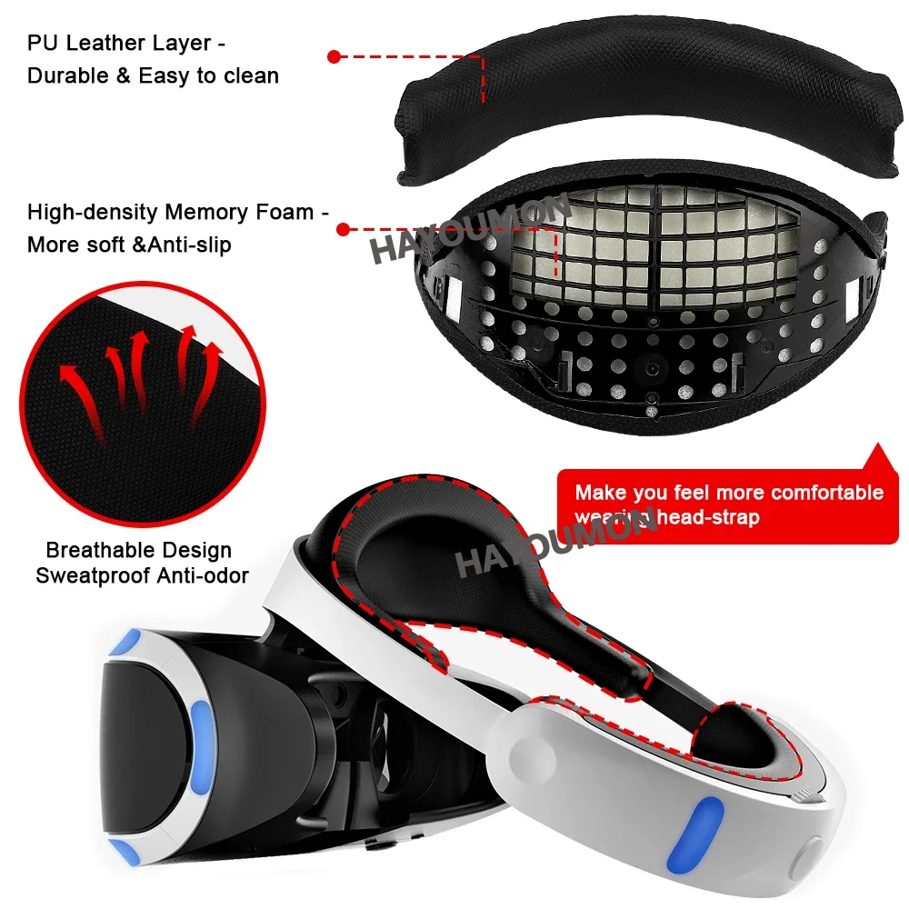 확장된 페이스 패드 쿠션 페이스 커버 브래킷 헤드 패드 - Gaming Accessories Kit 리뷰 및 가격
