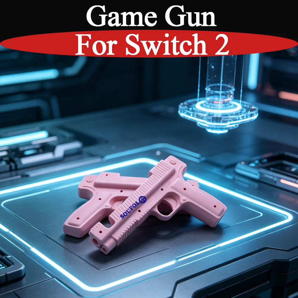 새로운 스위치2용 내마모성 체감형 게임 건 1쌍 4가지 - Gaming Hand Accessories 리뷰 및 가격
