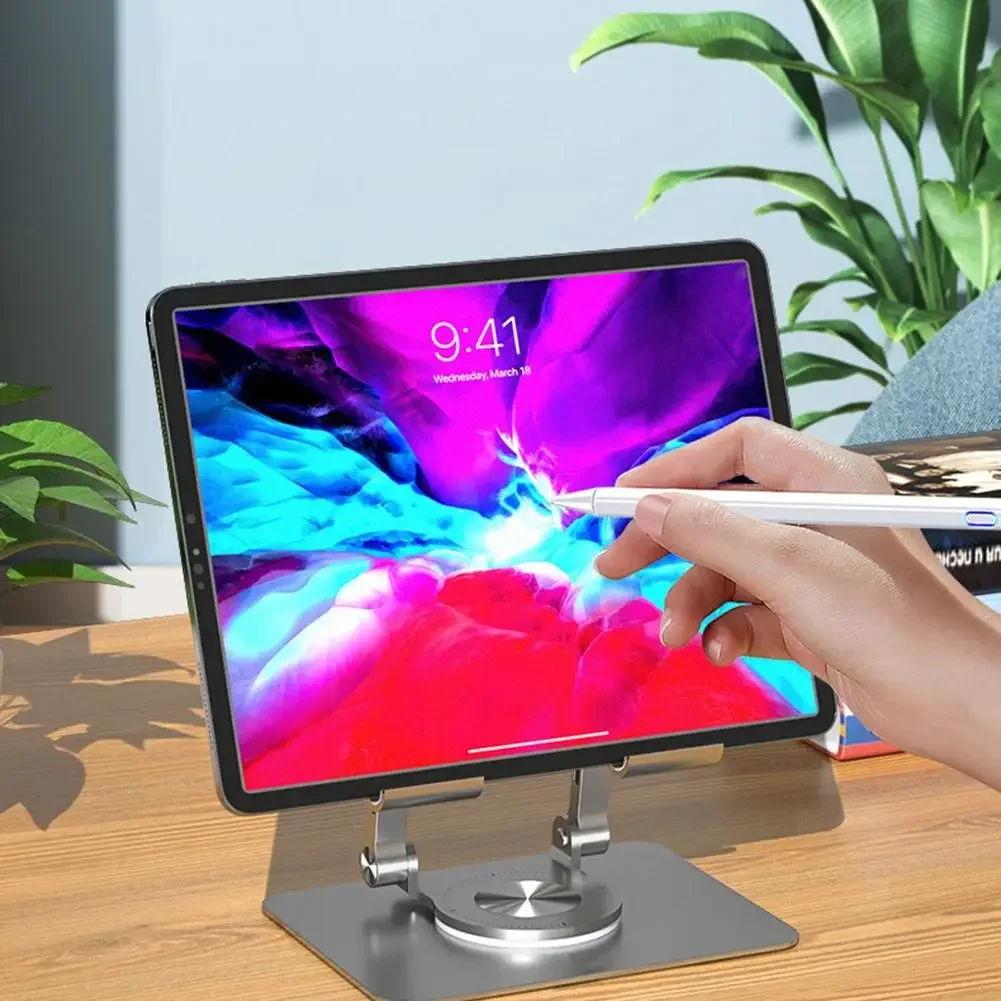 360 °   회전식 태블릿 스탠드 조정 가능한 접이식 - Gaming Accessories Tablet 리뷰 및 가격