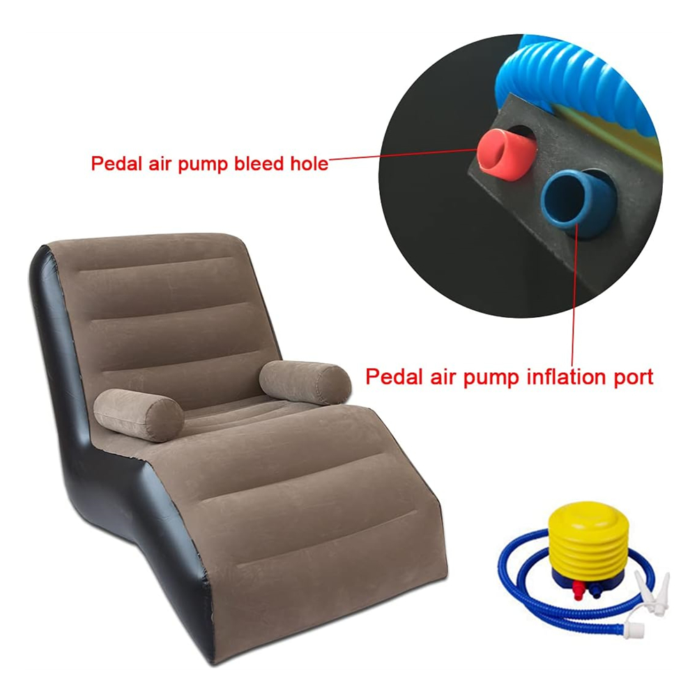 접이식 게으른 소파, 풍선 라운지 의자 두꺼운 내구성  - Gaming Accessories For Gaming Room 리뷰 및 가격
